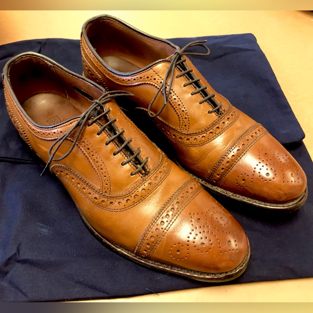 Allen Edmonds Saddle Tan Strands